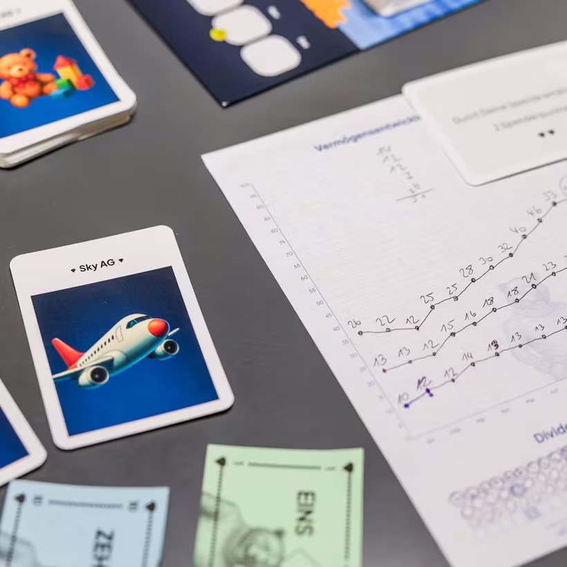 Spielmaterial aus dem PJM-Projekt